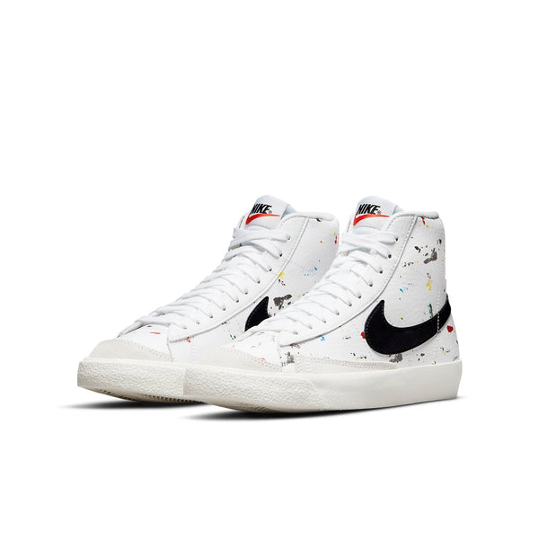 Кроссовки blazer mid '77 'paint splatter' Nike, белый — фото 3