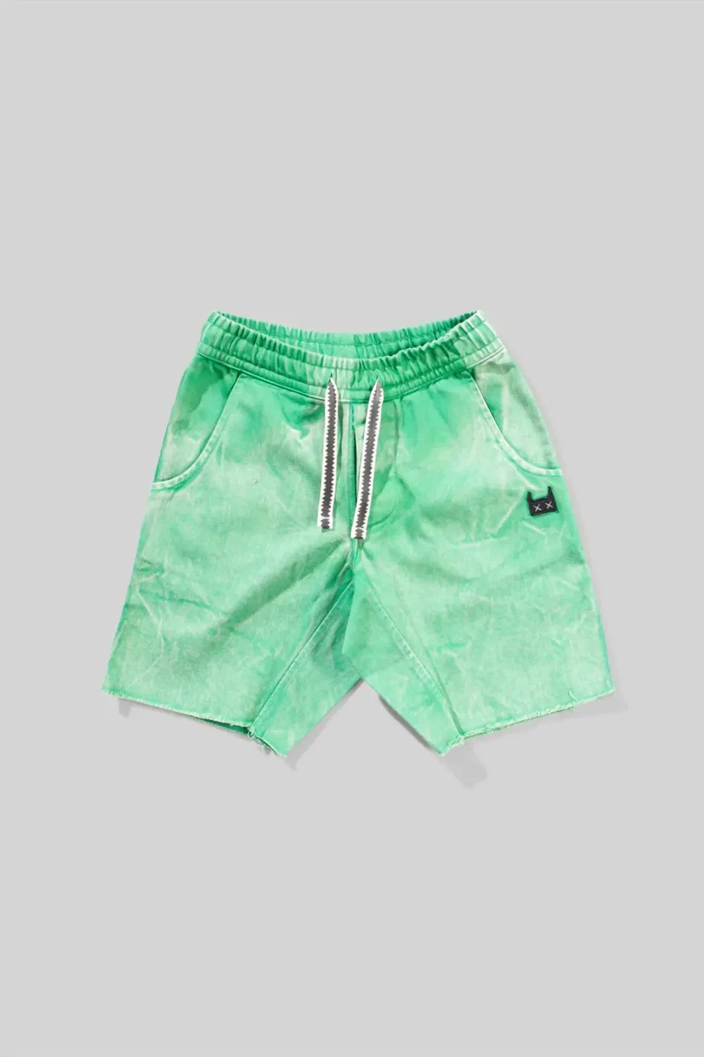 Детские шорты для мальчиков однотонные MUNSTERKIDS, Acid Green