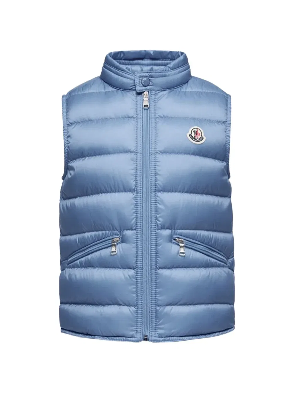 Пуховый жилет Gui Moncler Enfant, синий