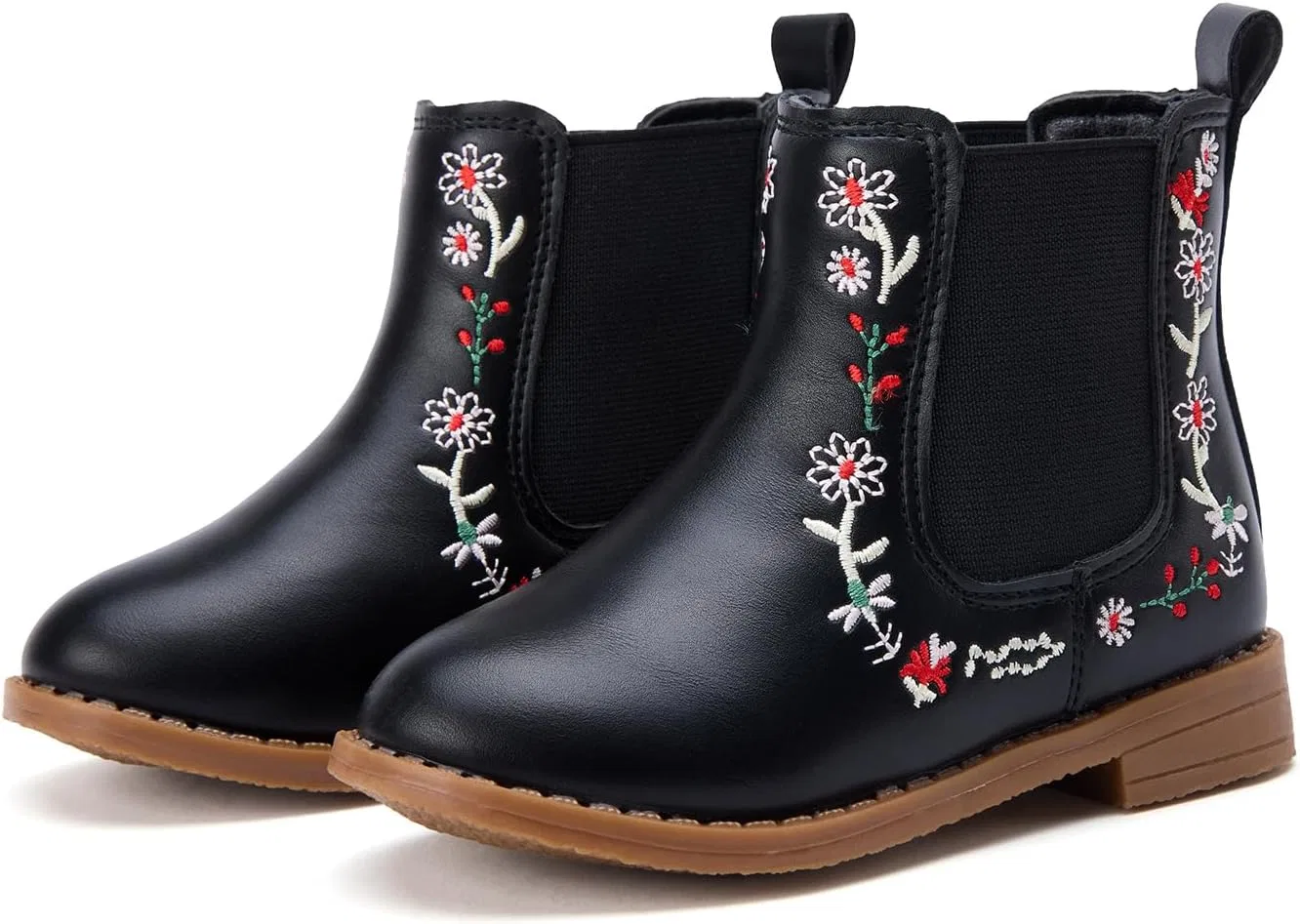 Детские ботинки для девочек с боковой молнией BMCiTYBM, Black