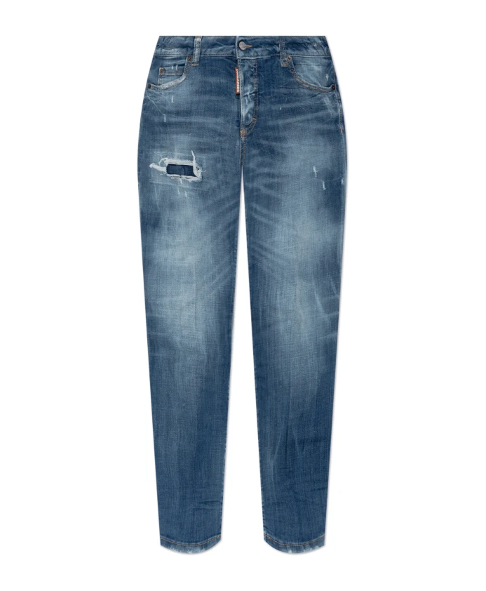 

Джинсы средней посадки, Дженнифер Dsquared2, синий