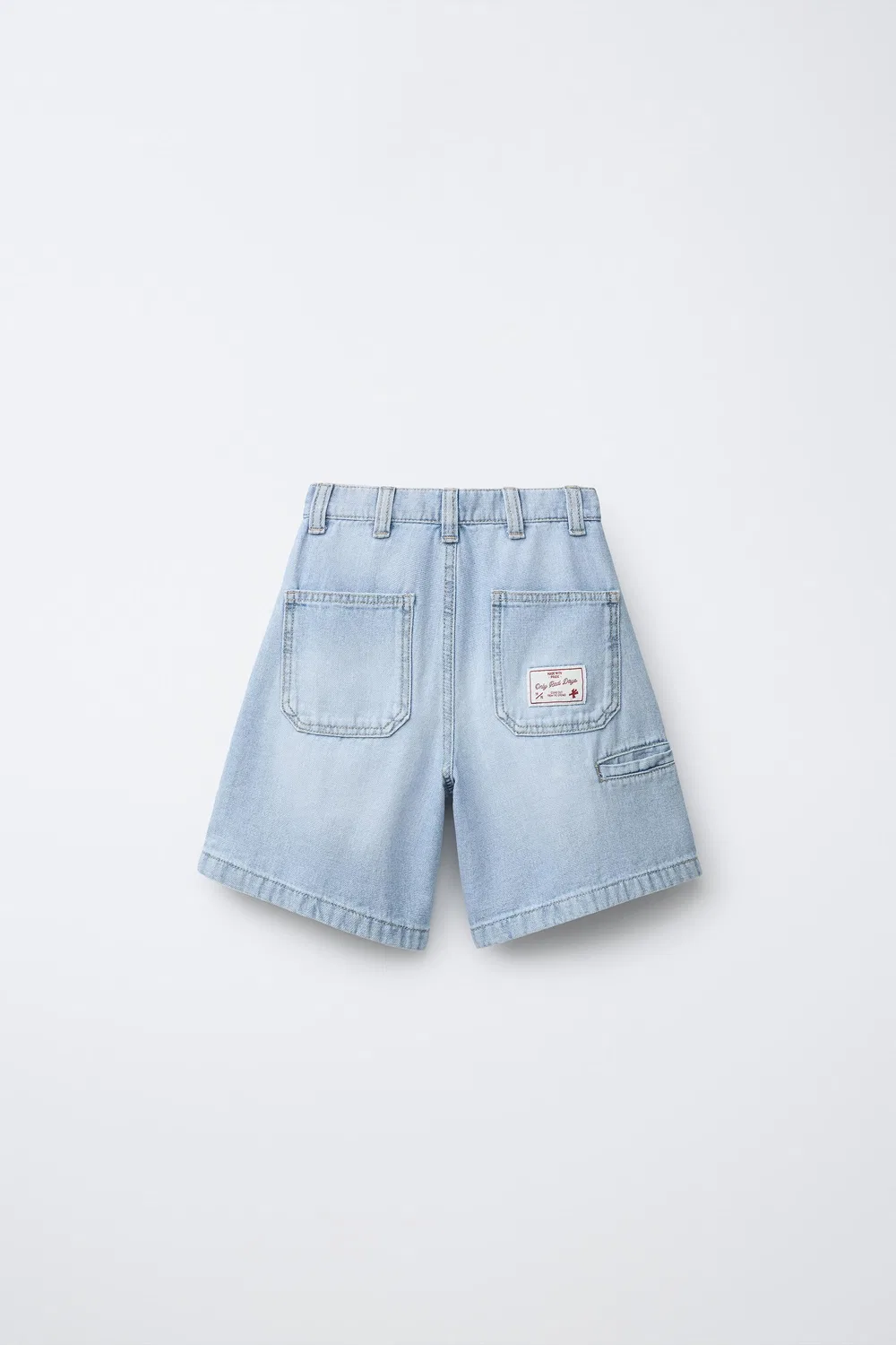 Бермудские шорты Carpenter с этикеткой ZARA, Blue — фото 2