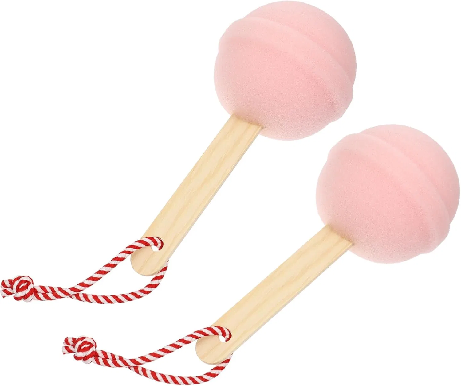 Мочалка для душа Lollipop, Mobestech, 2 шт, 18x8x8 см