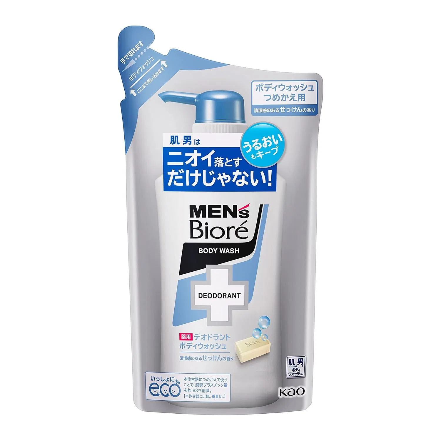 Гель для душа Biore, 380 мл Men's Biore