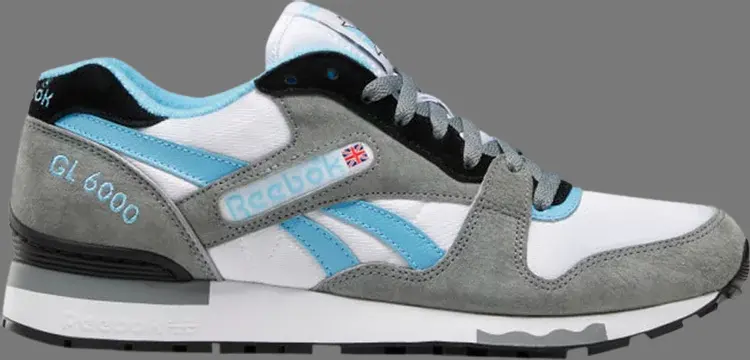 

Кроссовки gl 6000 og 'grey cyan blue' Reebok, серый