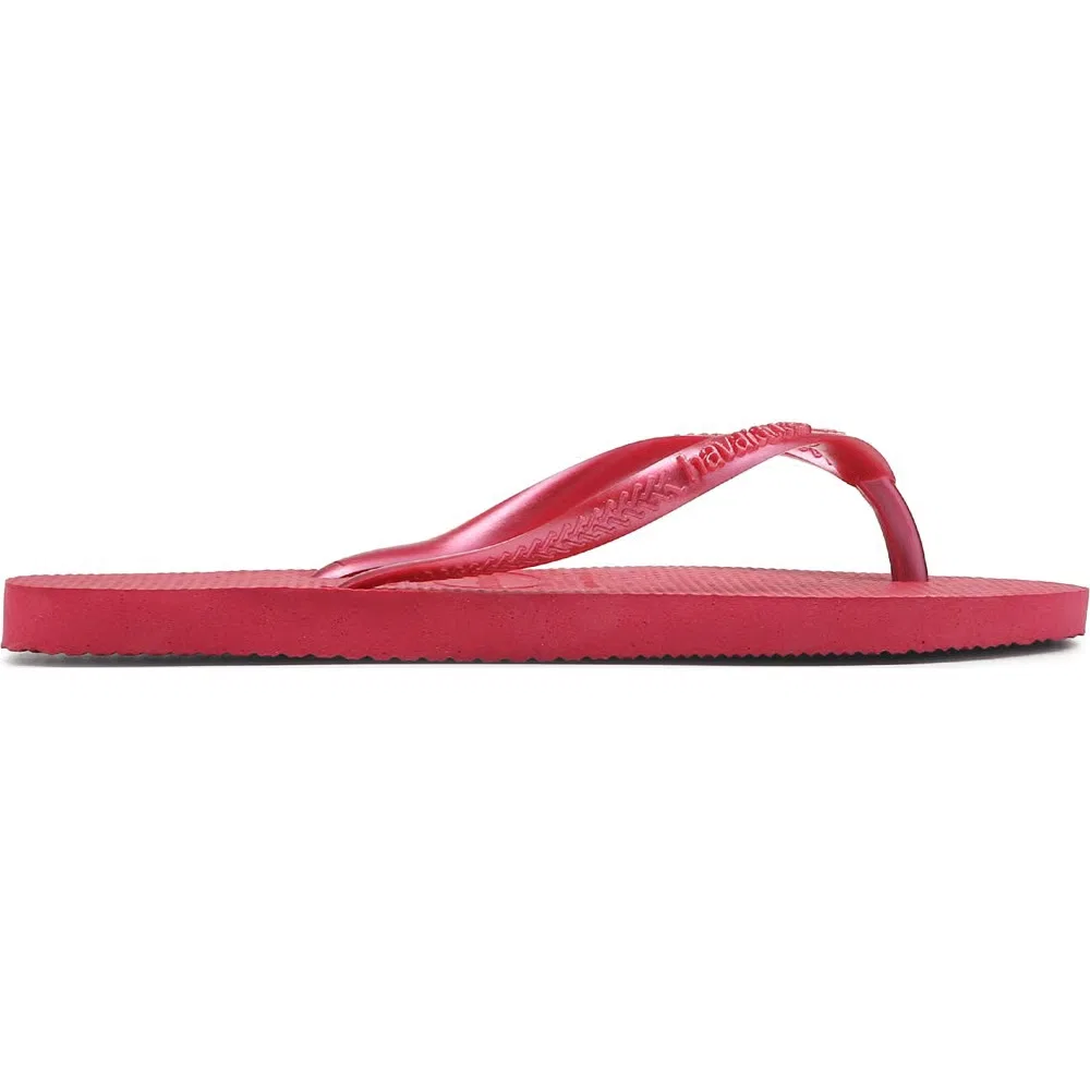 Детские узкие шлепанцы-сандалии для малышей Havaianas, Pink Fever — фото 2
