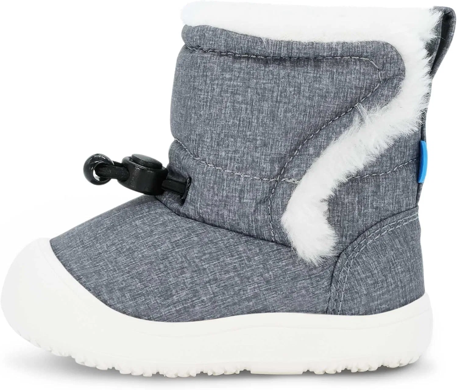 Детские зимние ботинки для мальчиков Stay-Put Trail JAN & JUL, Heather Grey