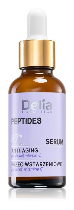 

Антивозрастная сыворотка для лица, шеи и декольте Delia Cosmetics Peptides