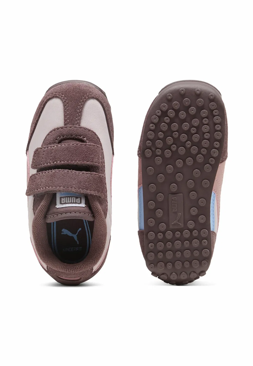 Кроссовки Easy Rider Klein унисекс - детская обувь Puma, Powder Pink-Dusky Rosewood — фото 3