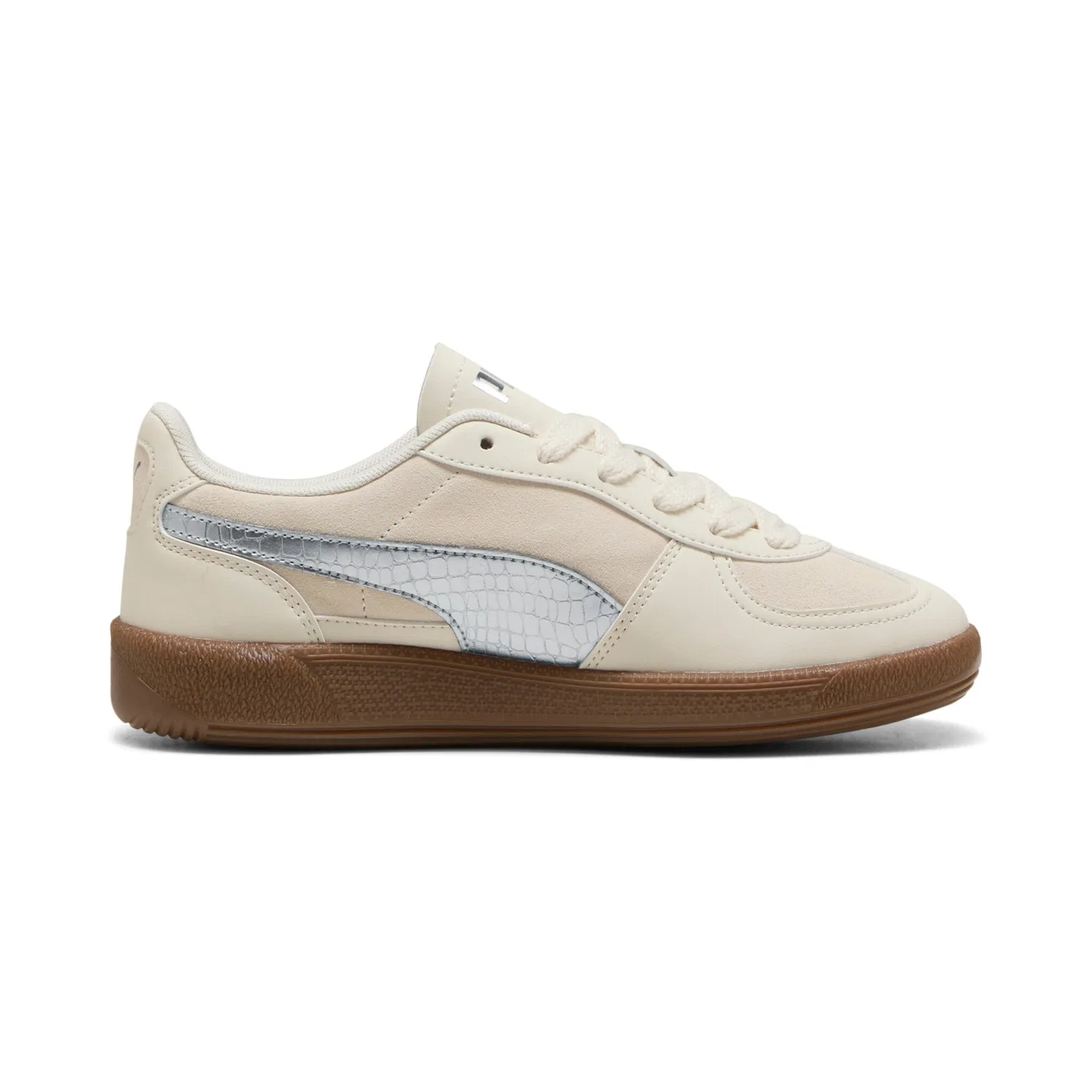 Детские кроссовки с металлическим формстрипом PUMA, Alpine Snow-PUMA Silver — фото 3