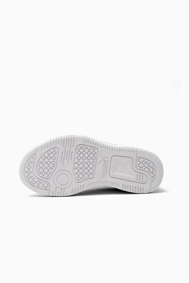 Детские кроссовки для мальчиков с длинным шнурком Puma, White — фото 4