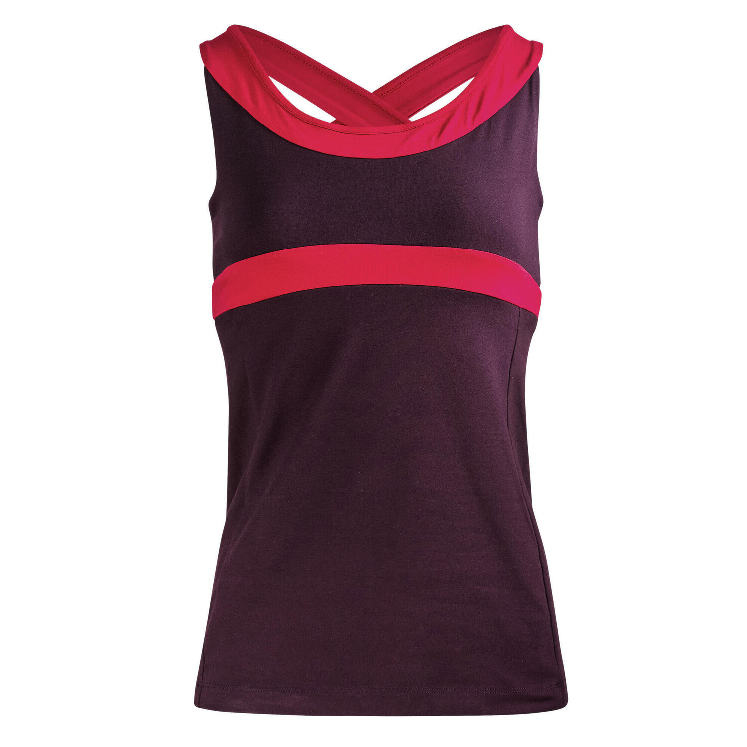 

YOGISTAR Yoga Racerback Top OM sunray - ягода/медь, фиолетовый