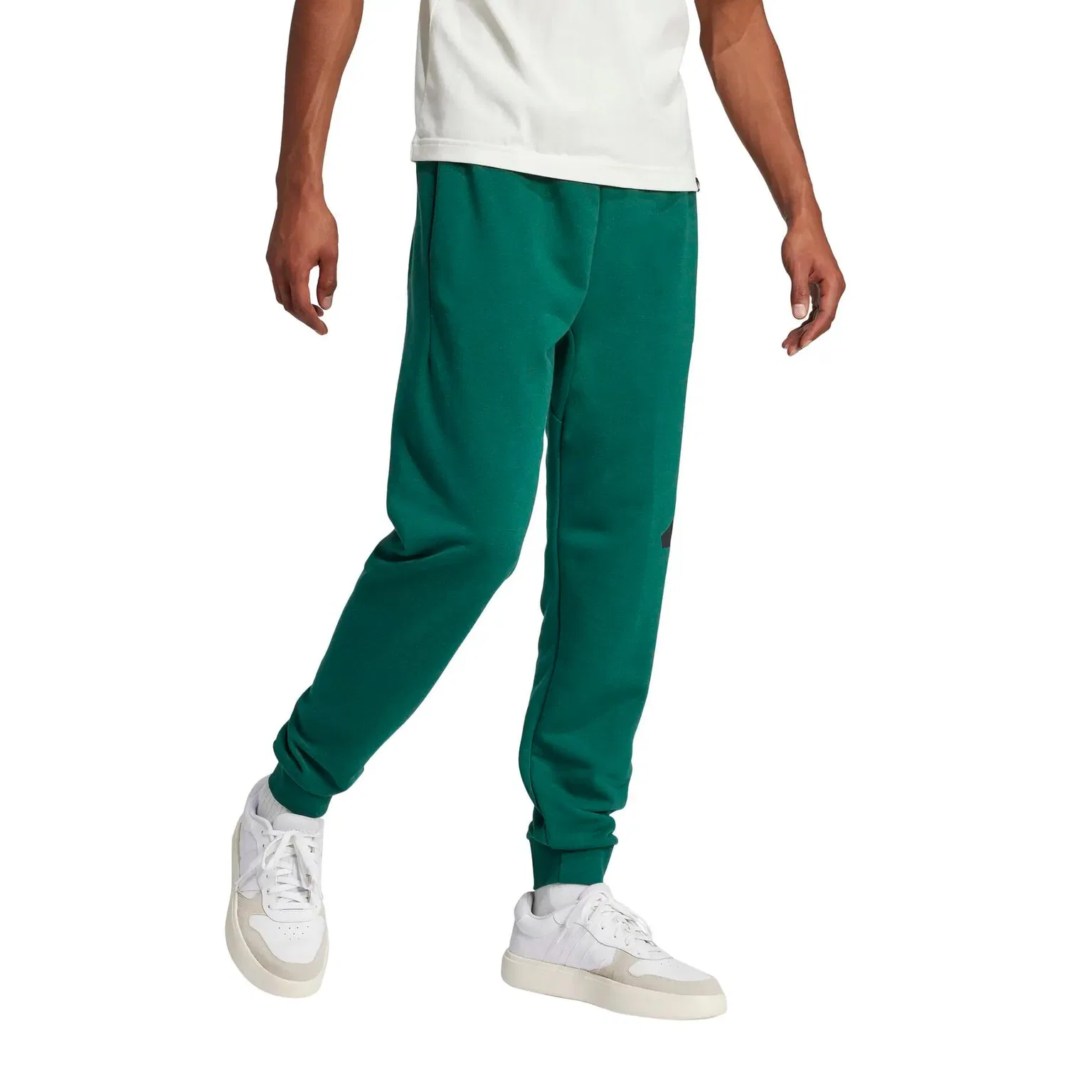 Мужские спортивные штаны из футера adidas Essentials Big Logo, Grun — фото 2