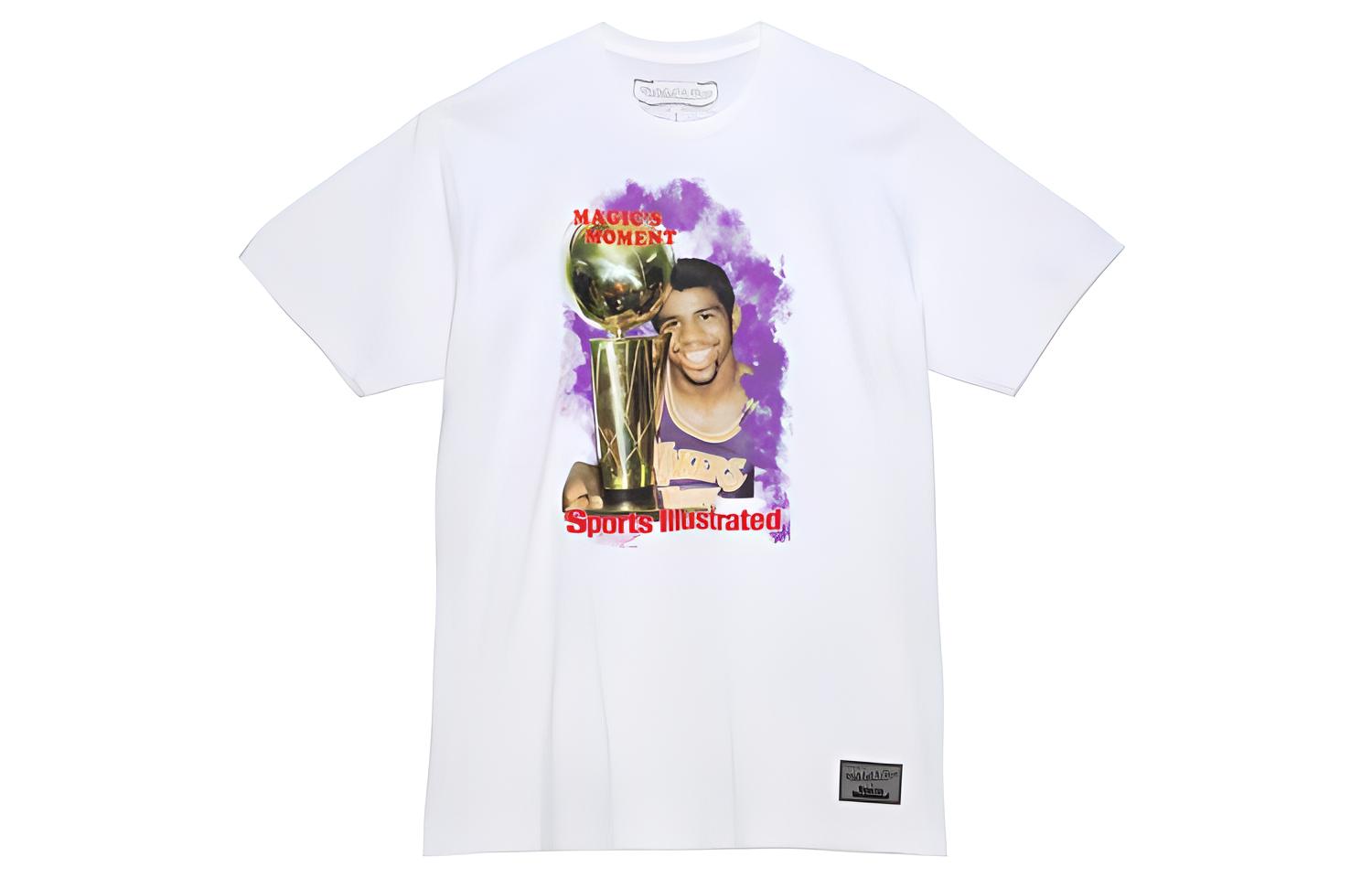

Mitchell Ness Mitchell & Ness x Sports Illustrated, мужская белая футболка
