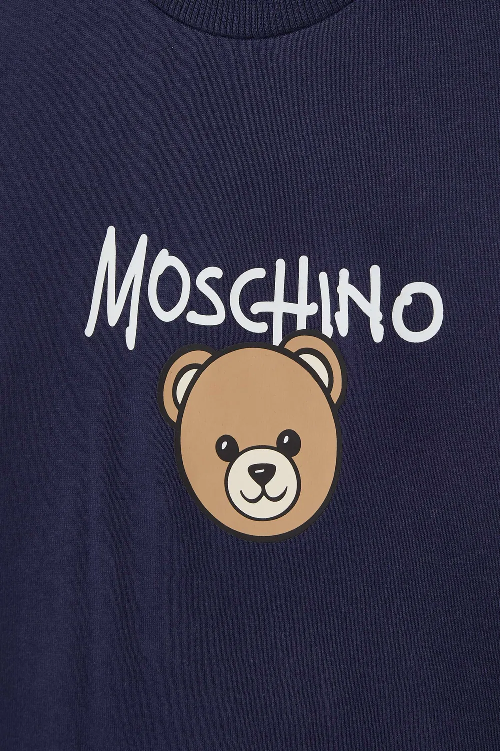 Футболка с логотипом Moschino, синий — фото 2