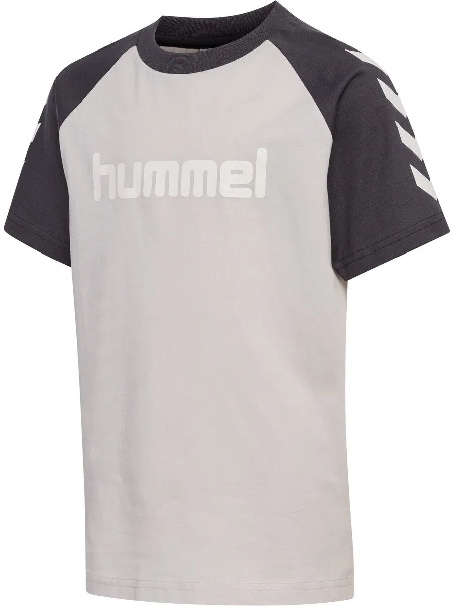 Спортивная футболка Hummel Performance Shirt, цвет графитовый, светло-серый — фото 3