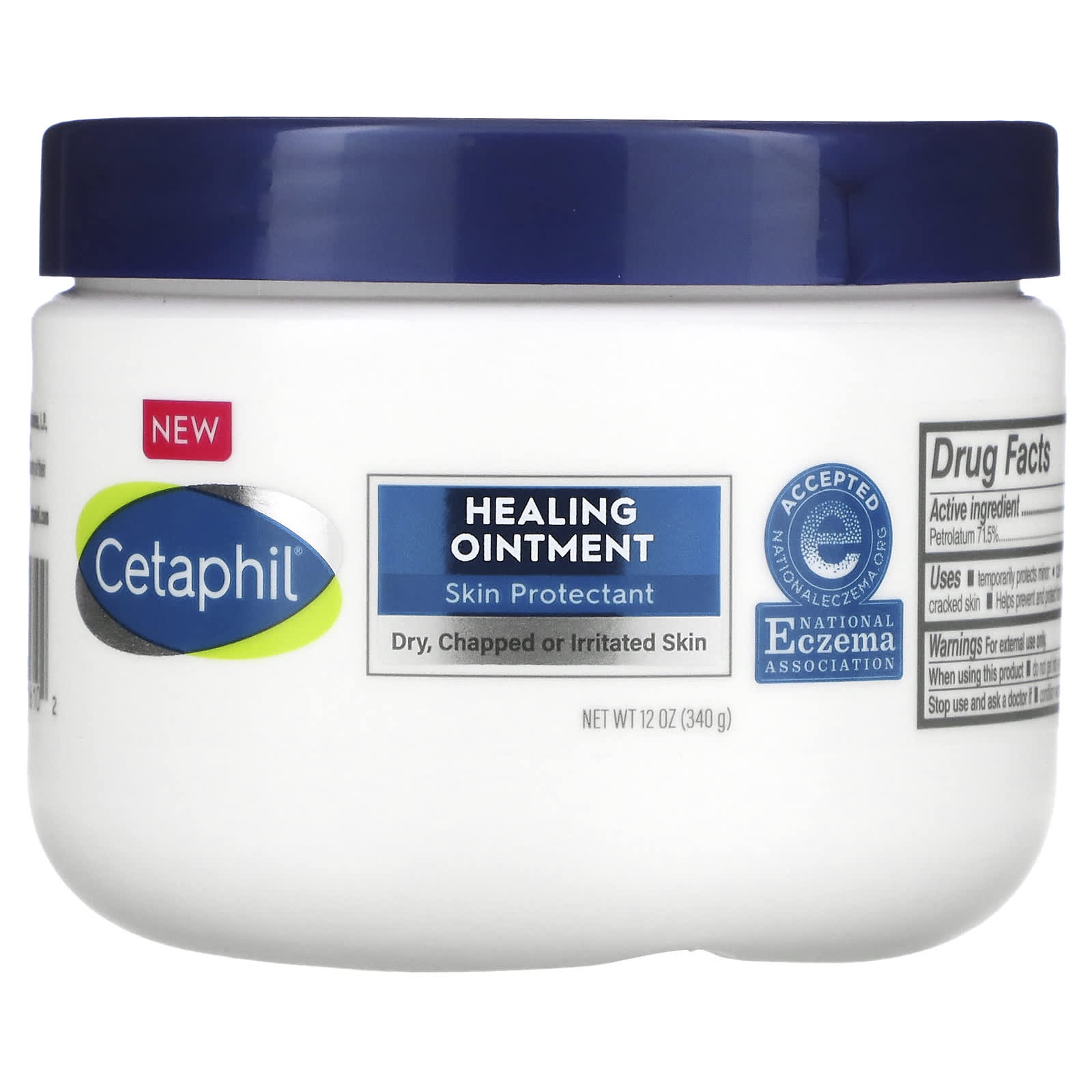 Лечебная Мазь Cetaphil для сухой, потрескавшейся или раздраженной кожи, 340 г - фото