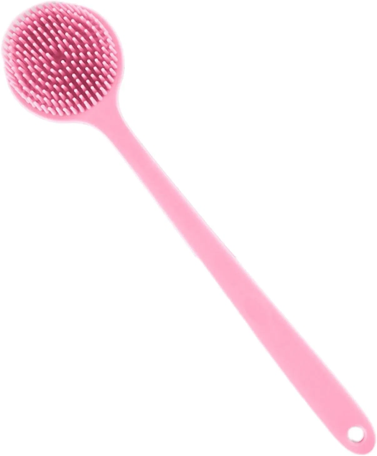Щетка для душа с длинной ручкой, Generisch, 37.5 x 8.3 x 3.3 см, Pink