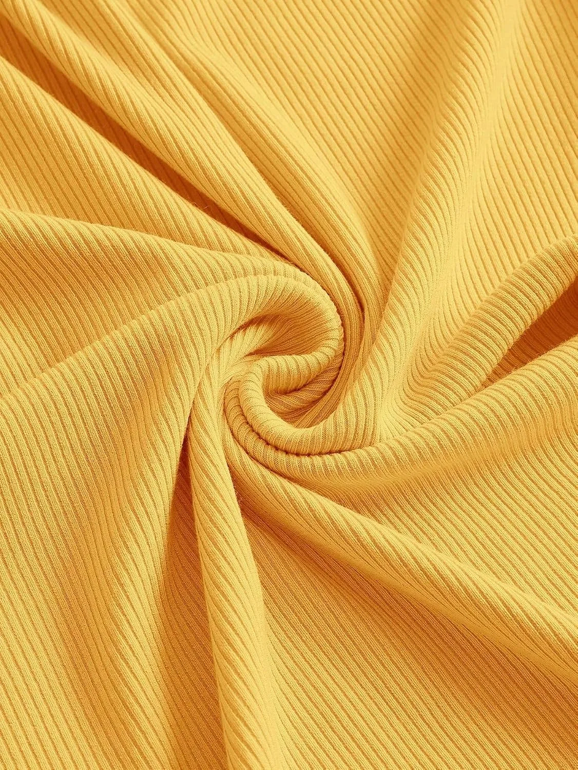 Женское миди-платье с запахом на бретелях, Yellow — фото 2