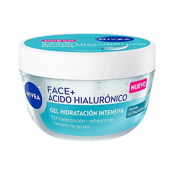 Гель увлажняющий для лица с гиалуроновой кислотой NIVEA Face+ цвет, 100 мл — фото 2