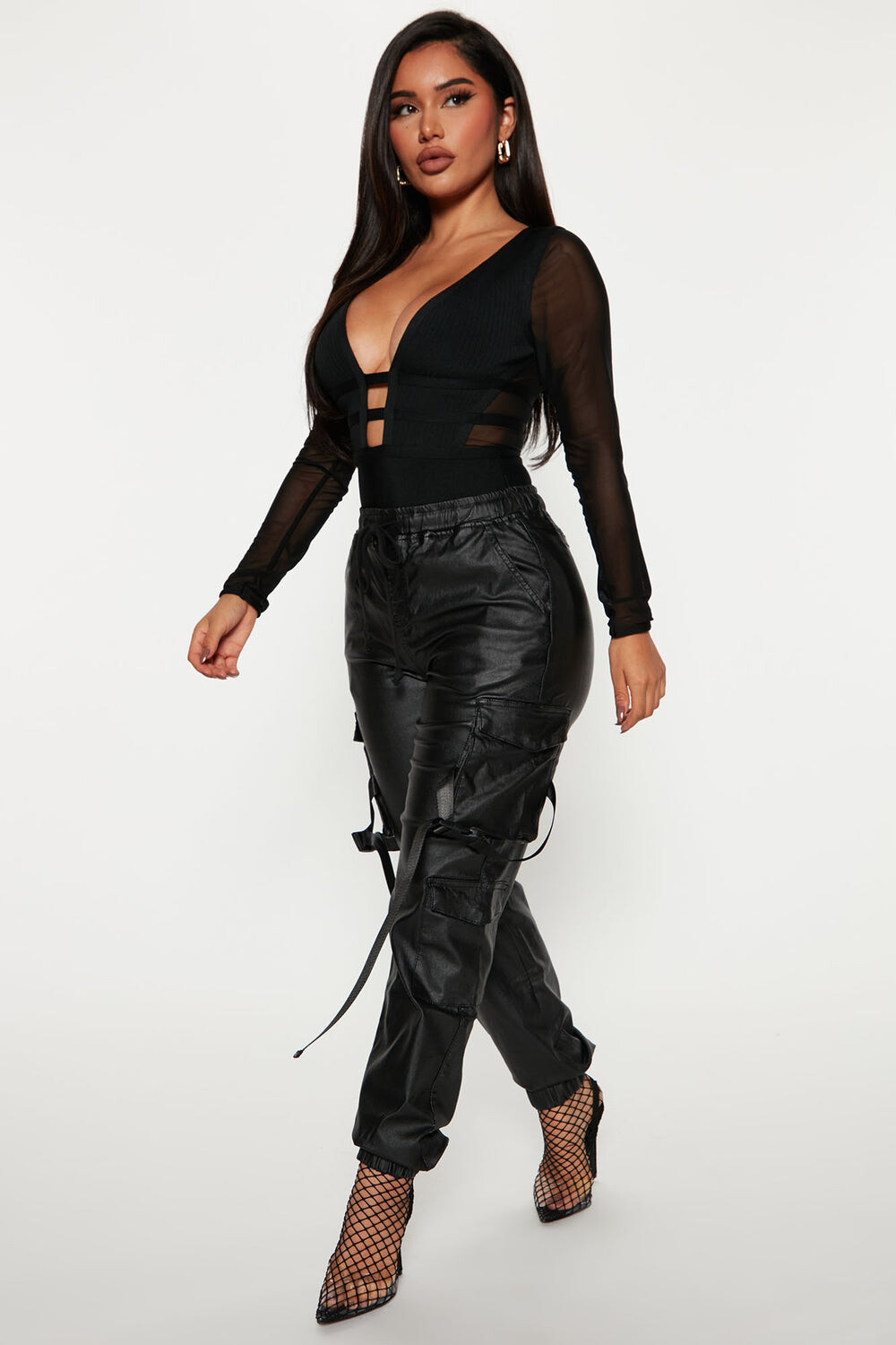 

Джоггеры Fashion Nova AMY118W, черный