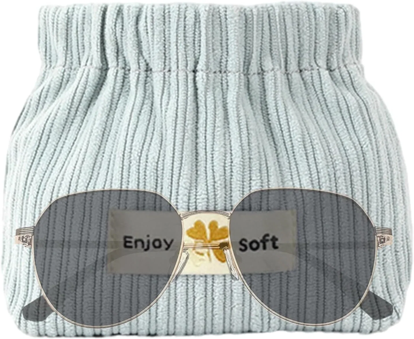 Косметичка Ribbed Velvet Small, Corduroy, 13x5x1.2 см Générique