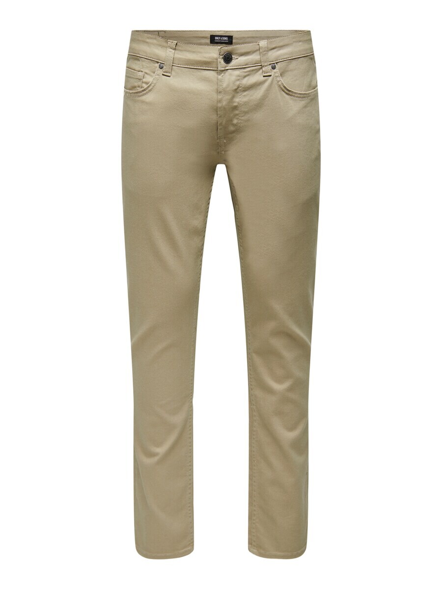 

Брюки Only & Sons Slim fit Pants Loom, бежевый