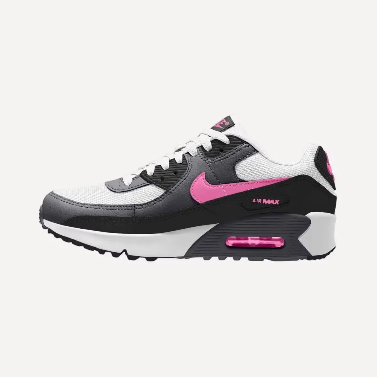 Детские кроссовки для мальчиков с сеткой AIR MAX 90 MESH Nike, Blanco — фото 2