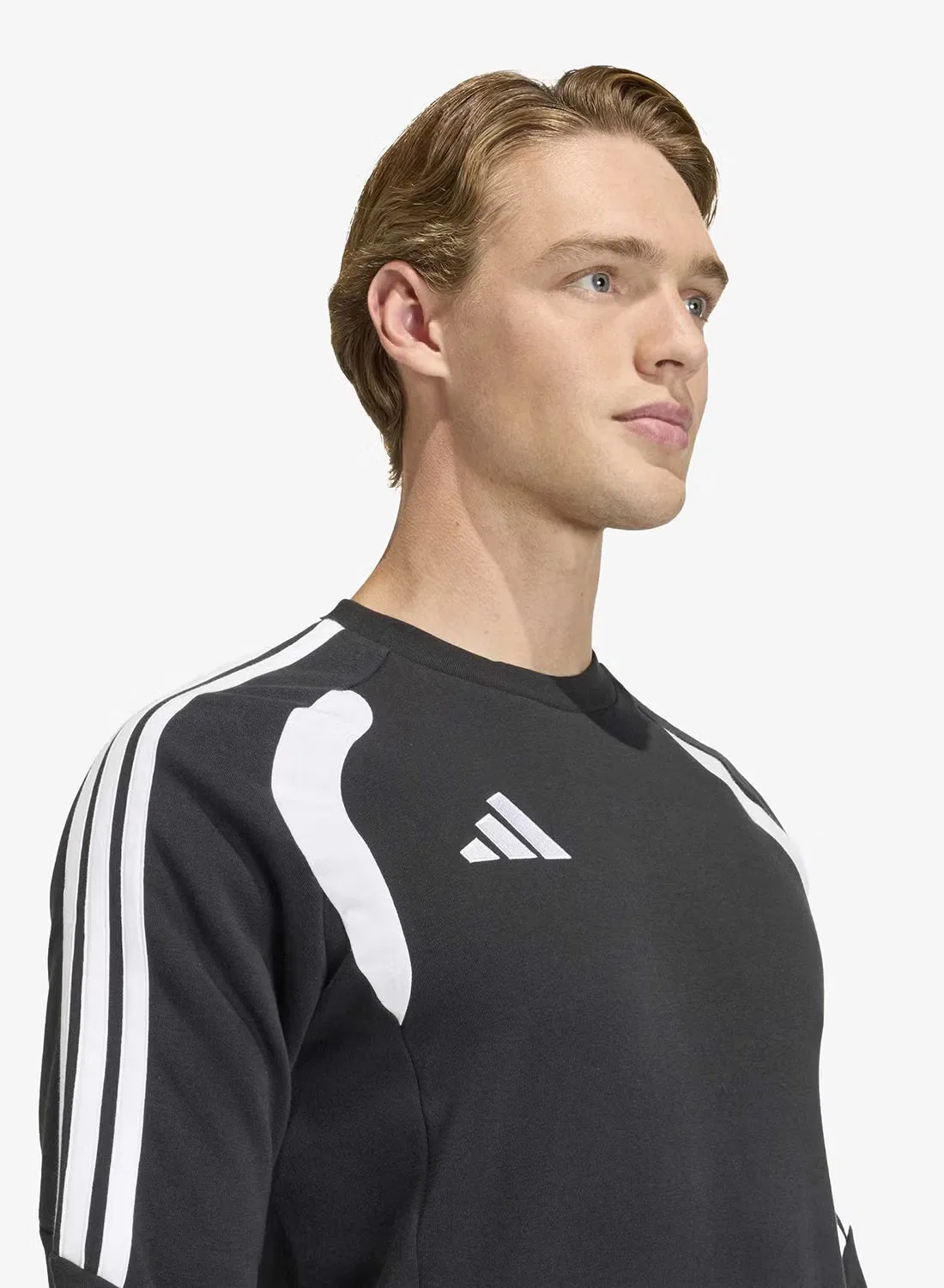 Свитшот с принтом Tiro26 league Adidas, черный — фото 4