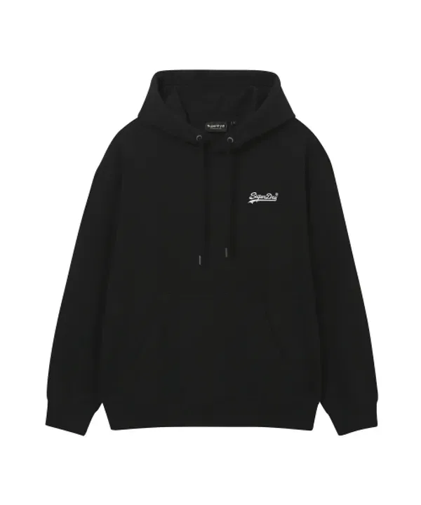 Худи базовое, женское, Superdry, черный
