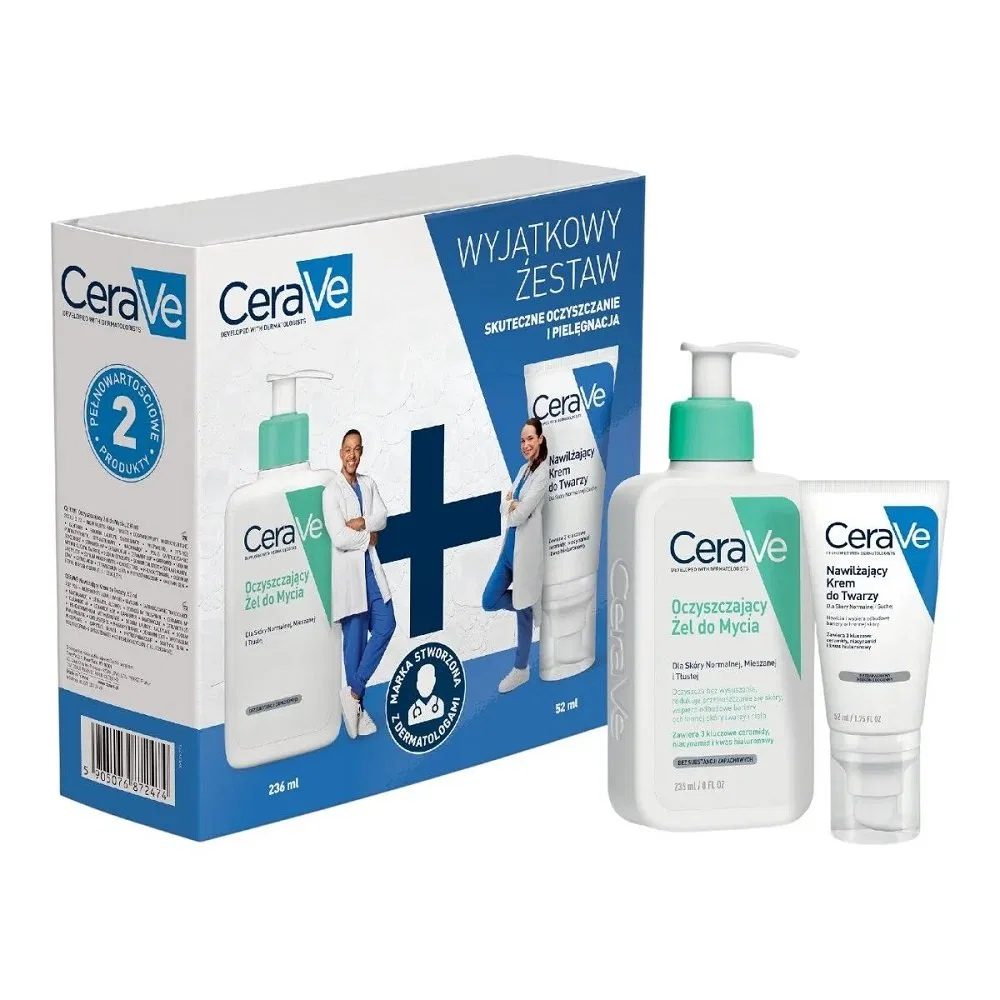 Набор для ухода за кожей CeraVe, Цвет Unisex