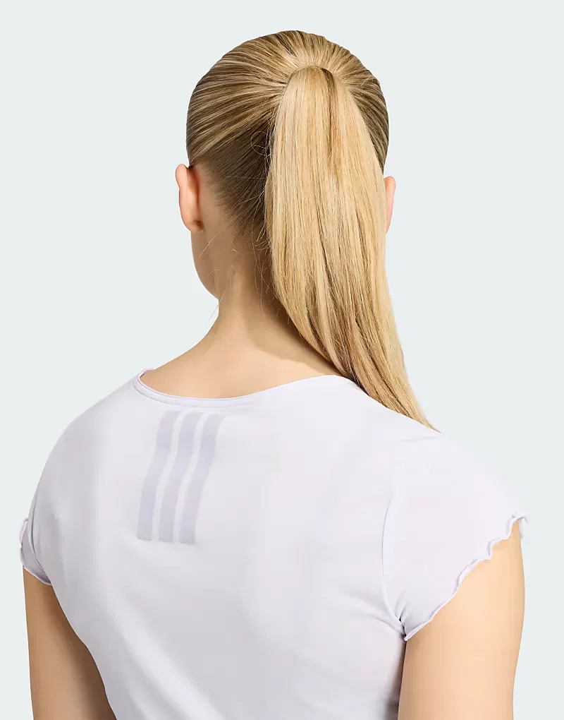 Футболка Adidas Performance Motion в замороженном фиолетовом цвете — фото 2