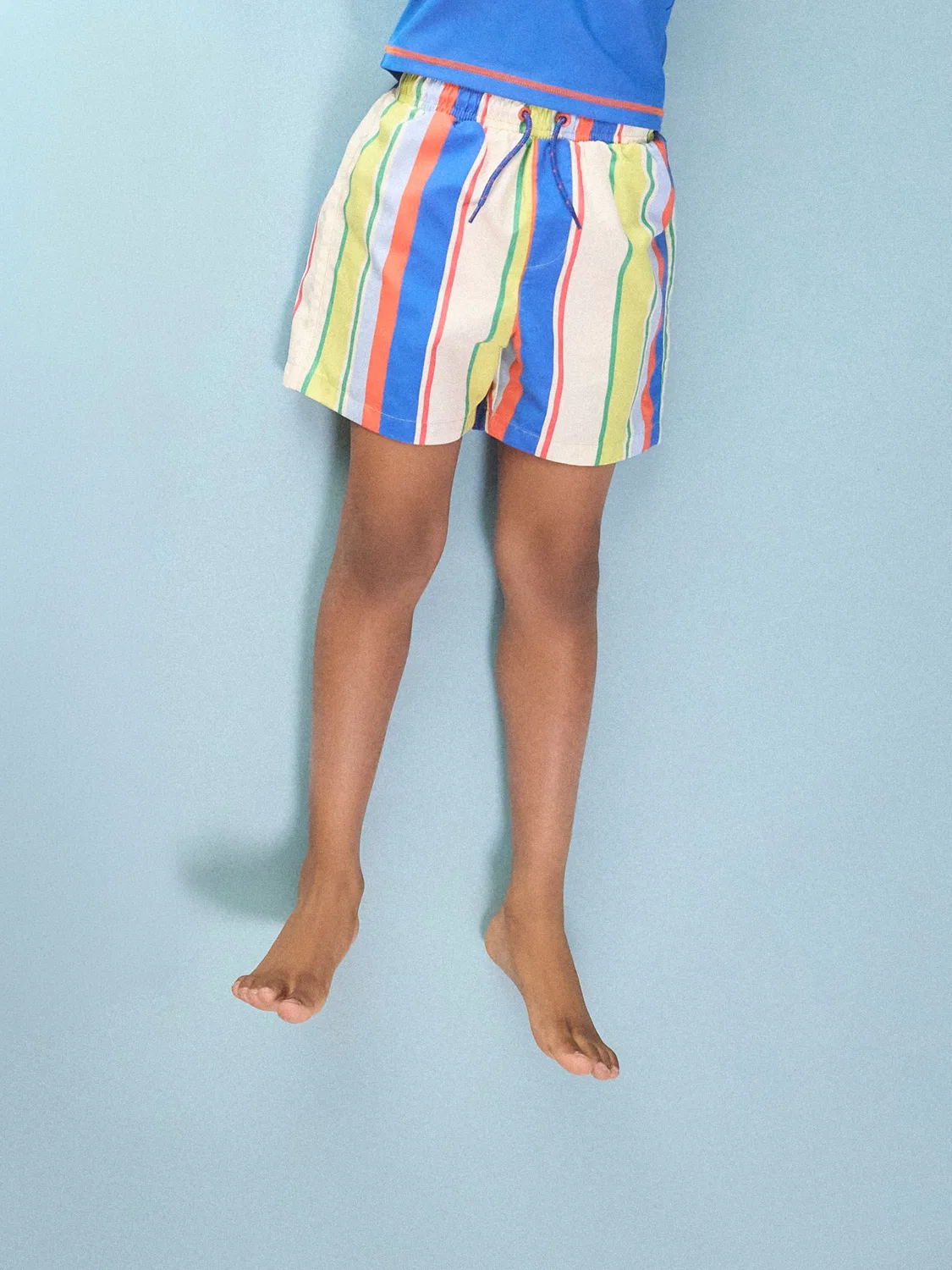Плавки мальчиковые Ocean Multi Striped Joules, разноцветные — фото 2