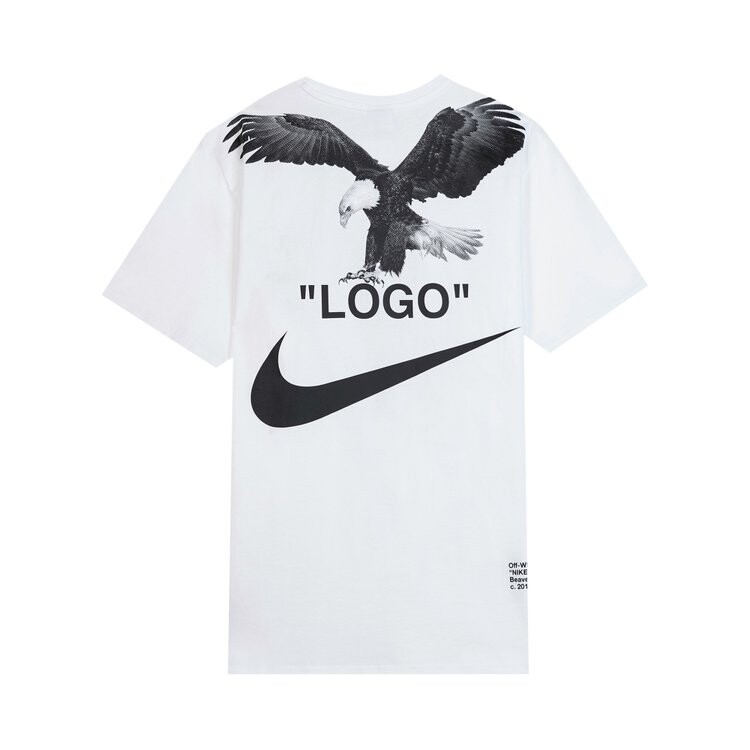 Футболка Nike x Off-White NRG A6 Tee 'White', белый — фото 3