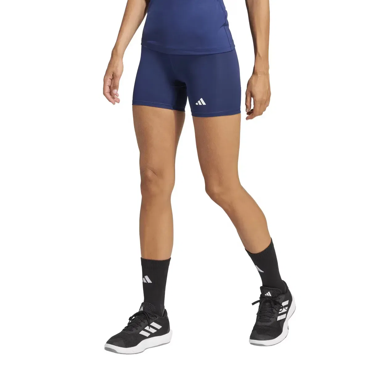 Женские леггинсы компрессионные Techfit adidas, Синий