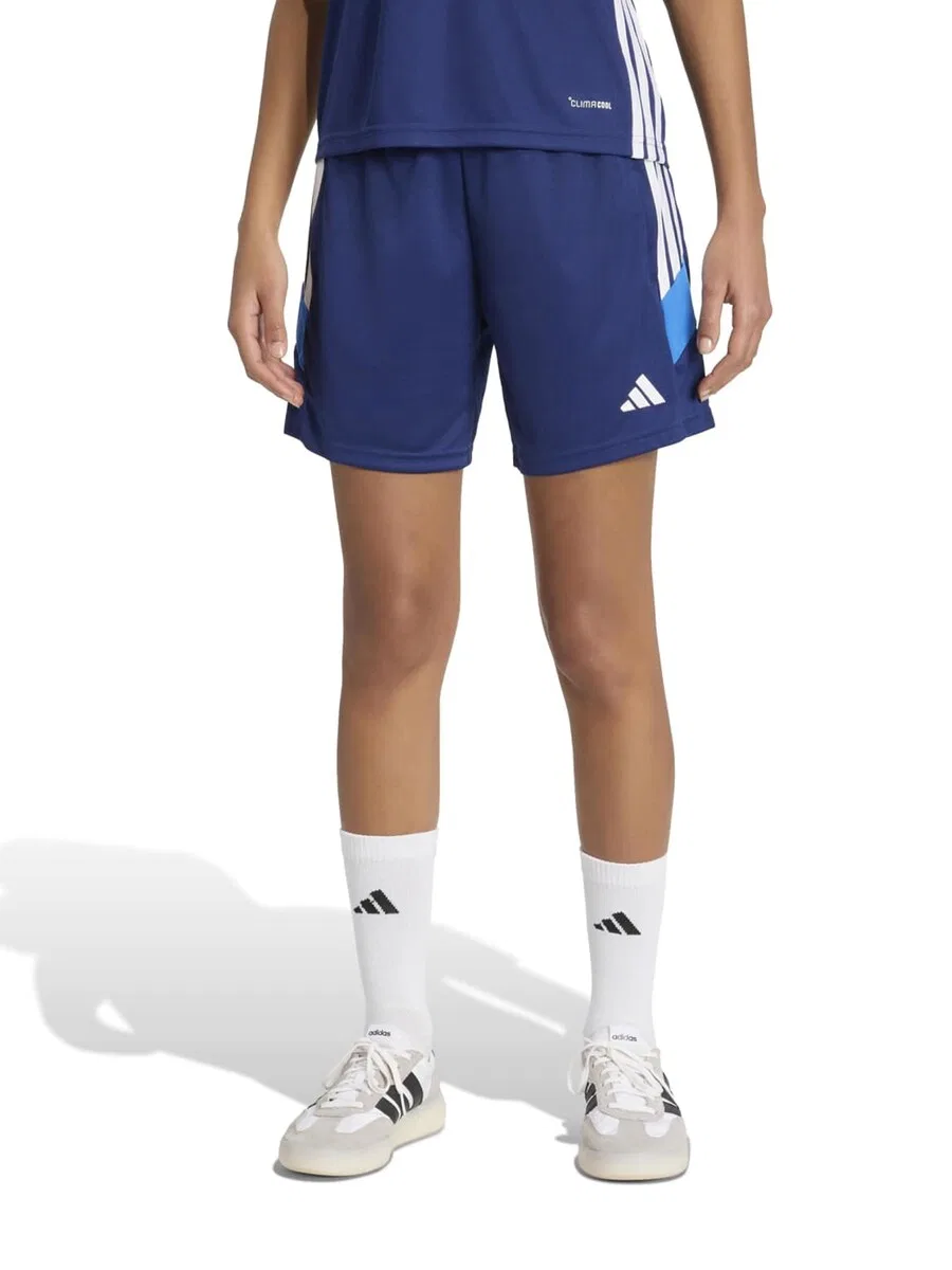 Спортивные шорты ADIDAS PERFORMANCE Regular Workout Pants 'TIRO ES SHO W' темно-синего цвета — фото 2
