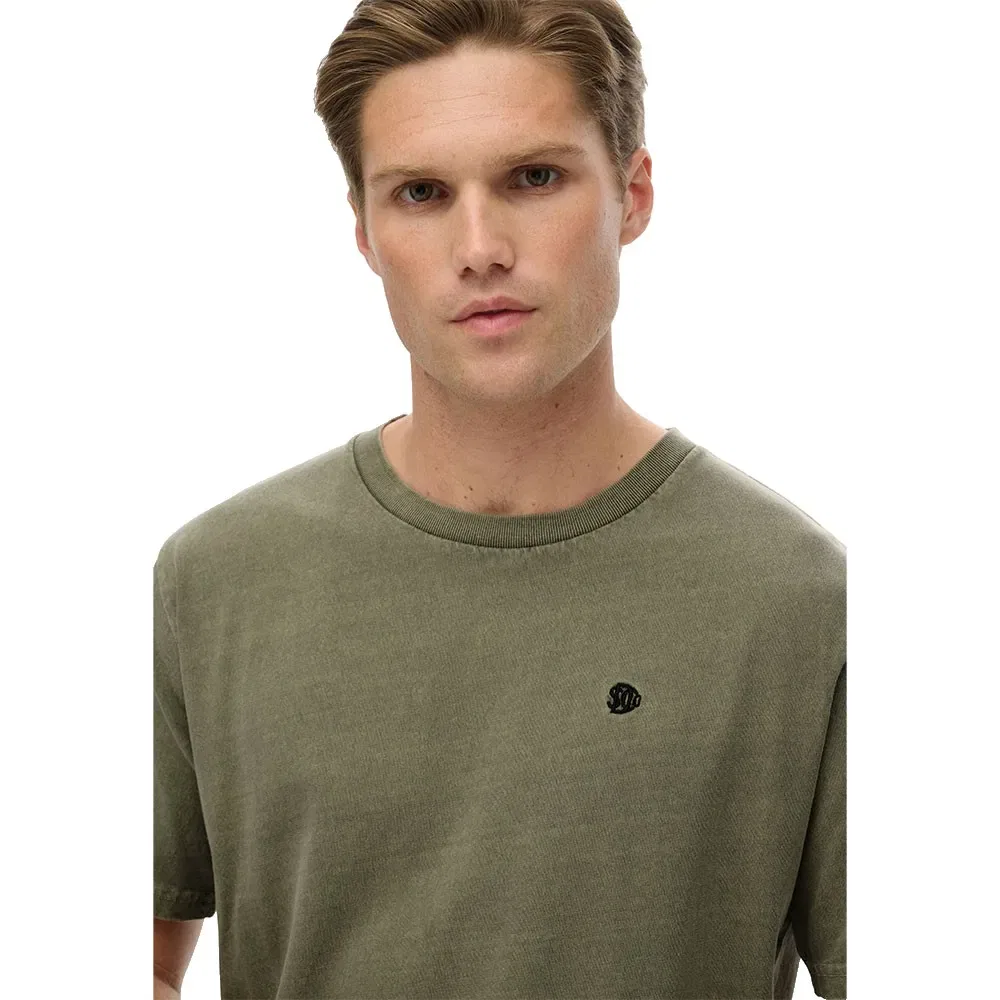 Мужская футболка с коротким рукавом Superdry Essentials Relaxed Fit, Green — фото 2