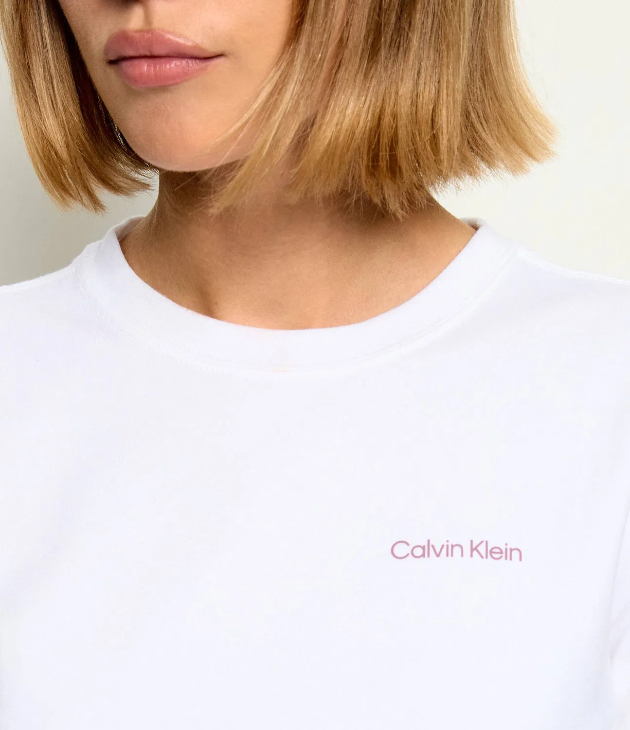 Футболка с длинным рукавом Calvin Klein, Bianco — фото 4