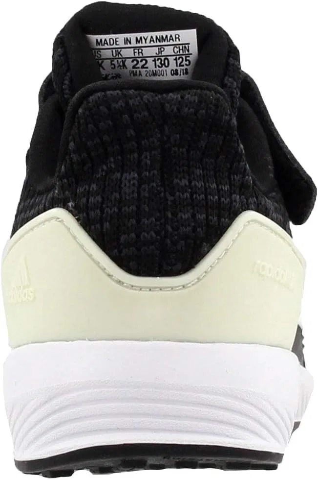 Детские кроссовки для мальчиков RapidaRun Knit adidas, Black/Cloud White/Carbon — фото 4