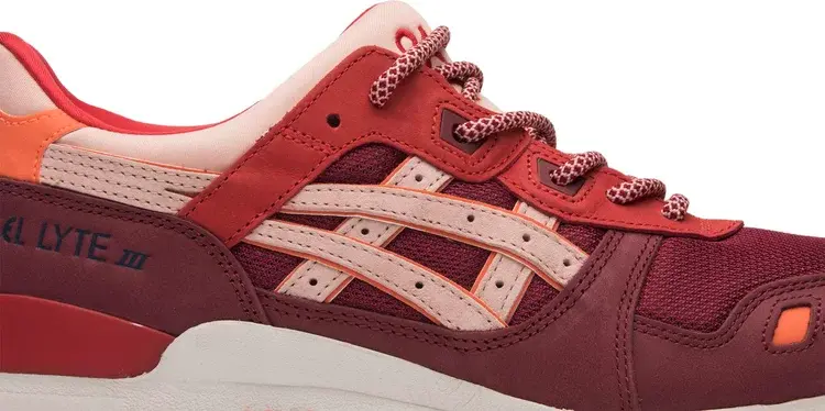 Кроссовки ronnie fieg x gel lyte 3 'volcano 2.0' Asics, красный — фото 3