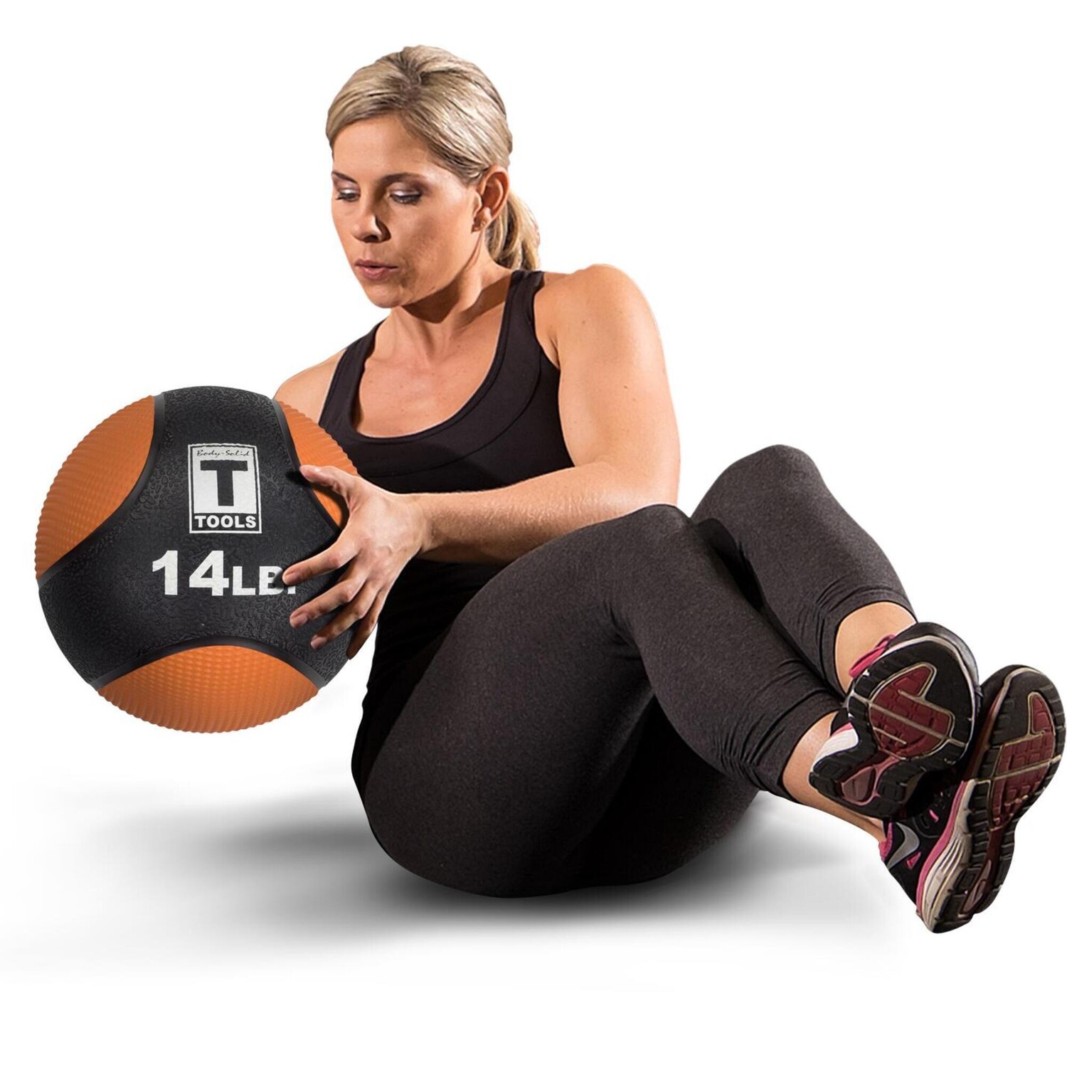 

Body-Solid Medicine Ball - Медицинский мяч - Фиолетовый - 0,9 кг, фиолетовый/серый/черный