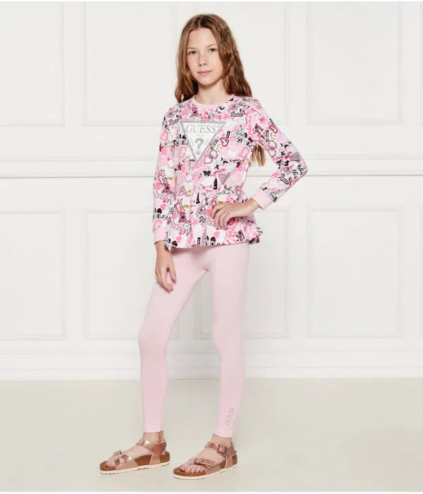 Детский комплект для девочек из хлопка Guess, Rosa
