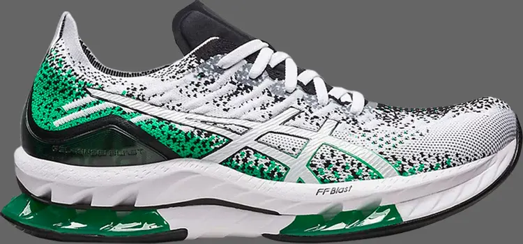 

Кроссовки kinsei blast 'white cilantro' Asics, белый, Белый;серый, Кроссовки kinsei blast 'white cilantro' Asics, белый