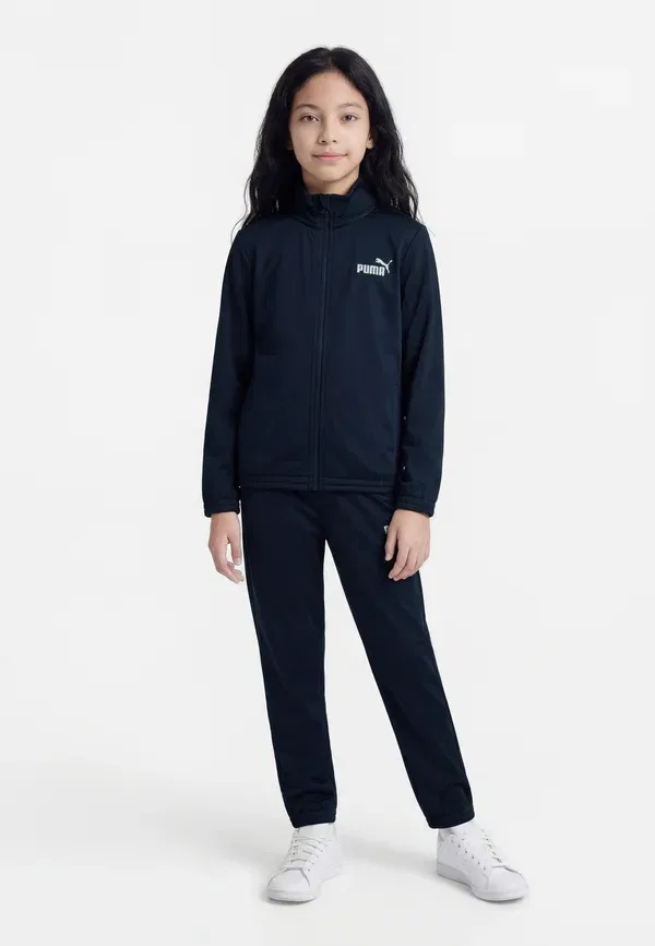 Костюм спортивный с принтом Suit set - zip-up sweatshirt Puma, New темно-синий