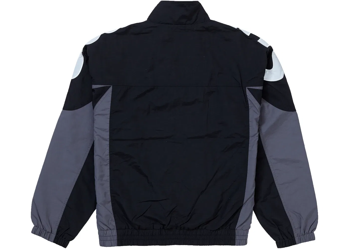 Мужская куртка с логотипом Supreme Shoulder Logo Track Jacket Supreme, Black — фото 2