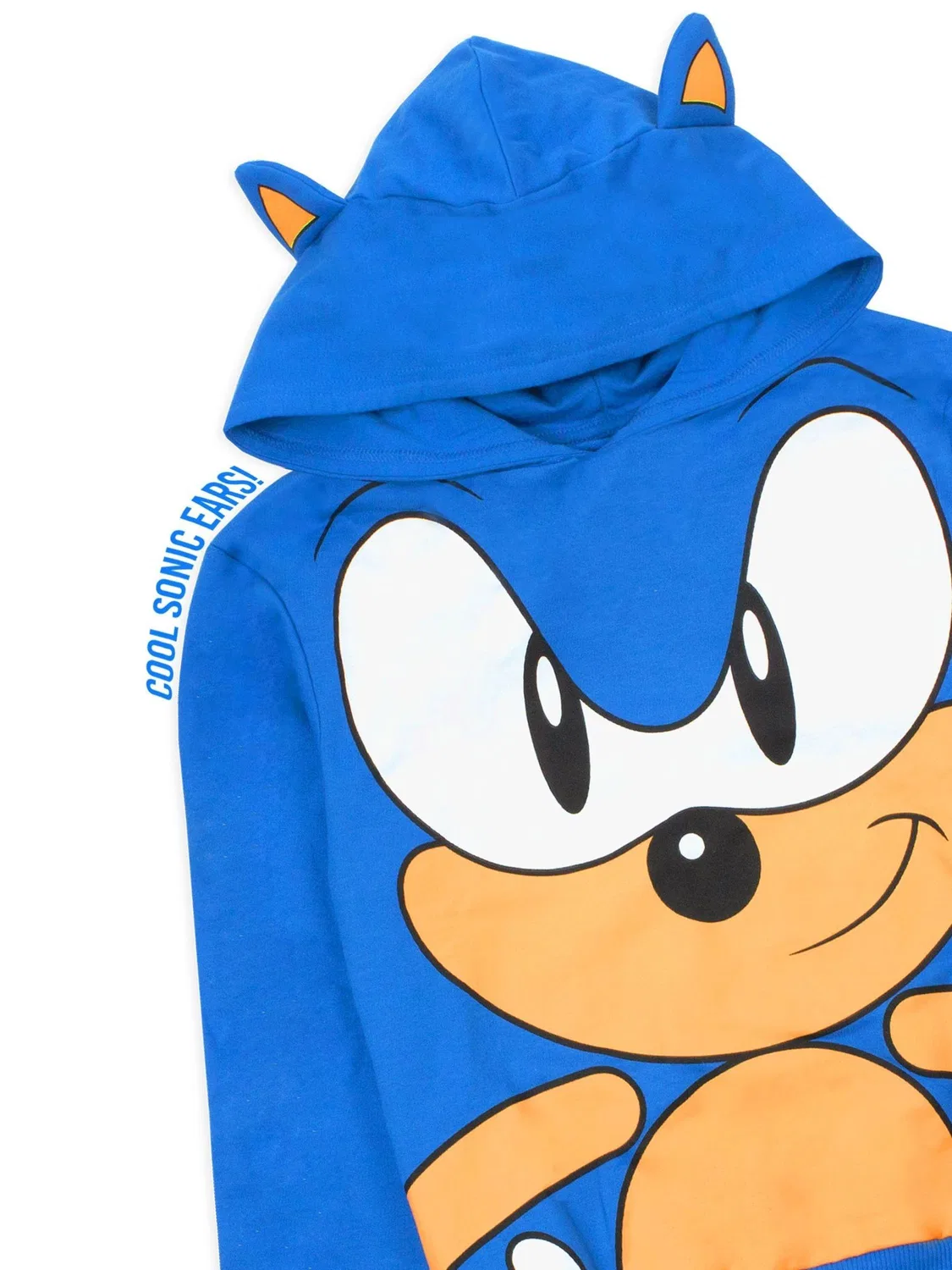 Худи с принтом Sonic the Hedgehog Vanilla Underground, синий — фото 2