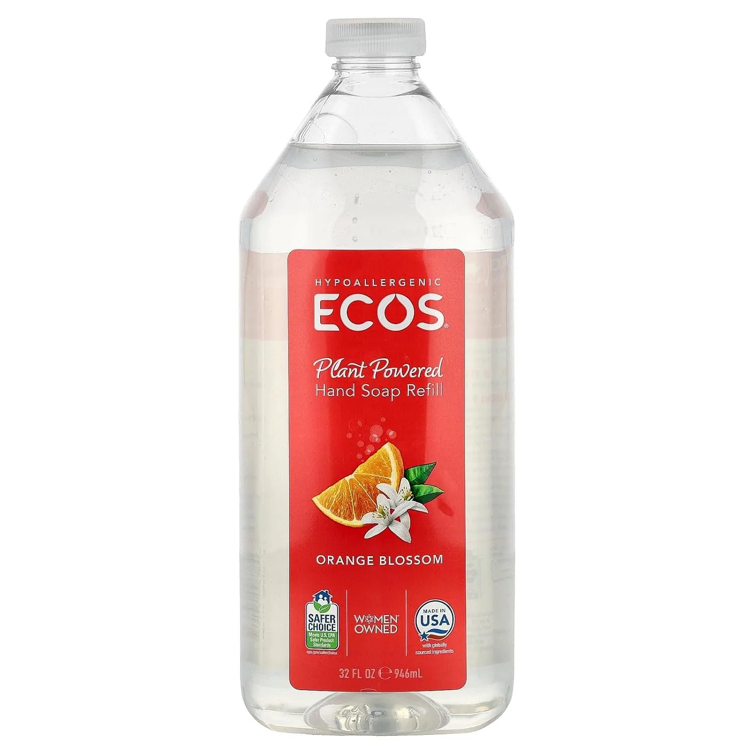 Гель для рук Earth Friendly Products Orange Blossom, 946 мл