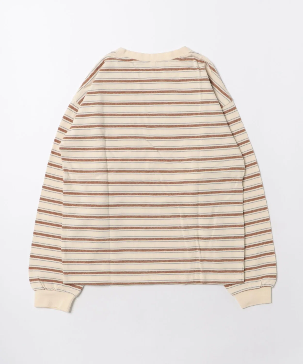 Детская футболка с длинным рукавомRylee+Cru ARCHIVER, Saddle Stripe — фото 2
