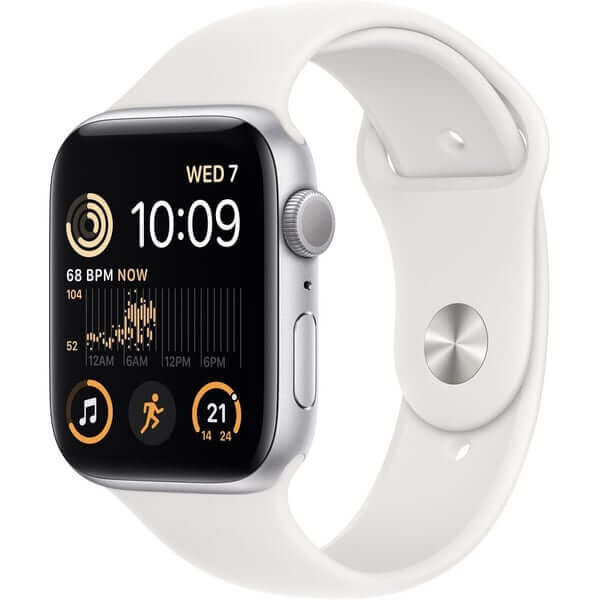 

Умные часы Apple Watch Series SE Gen 2 (GPS), 40 мм, Silver Aluminum Case/White Sport Band - Regular, Серебристый, Умные часы Apple Watch Series SE Gen 2 (GPS), 40 мм, Silver Aluminum Case/White Sport Band - Regular