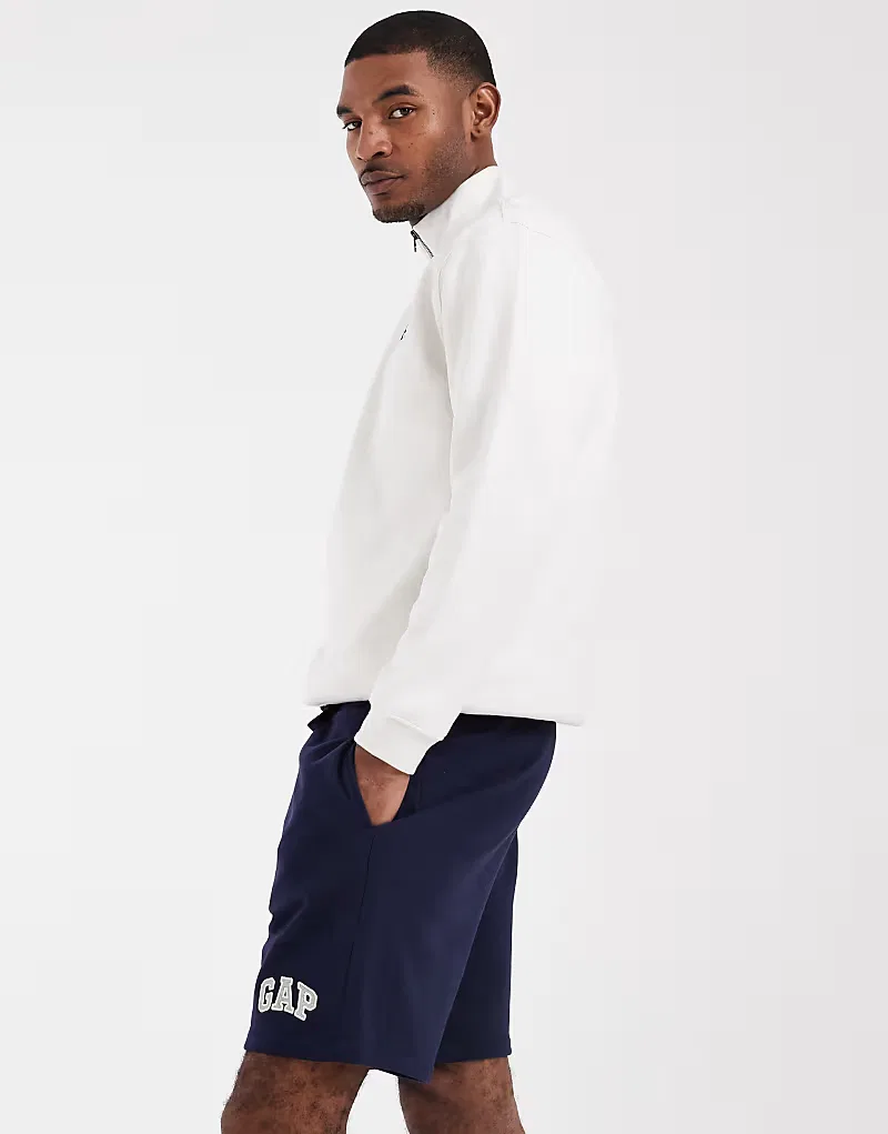 Спортивные шорты GAP Heritage Slim, темно-синий — фото 3